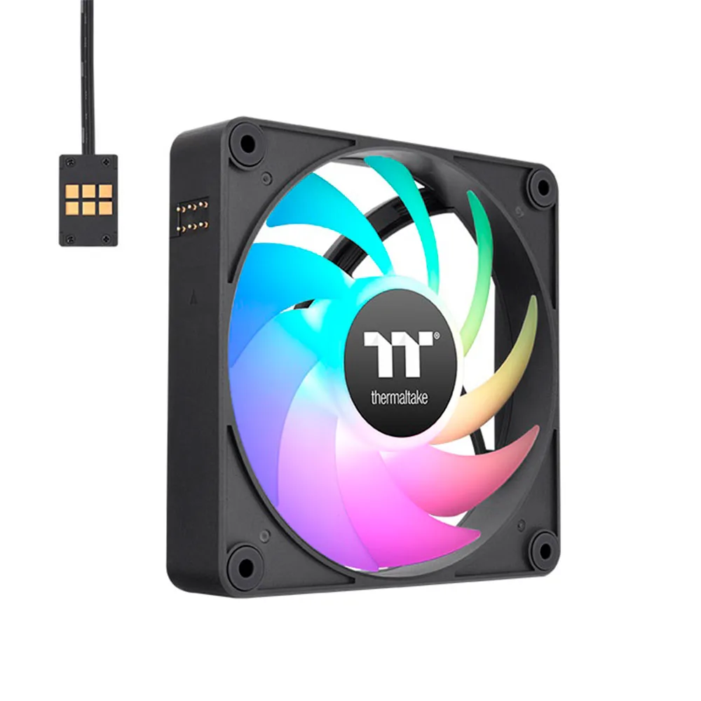 Cooler Fan Ct120 Ex Argb (pack X3) Black Thermaltake Outlet