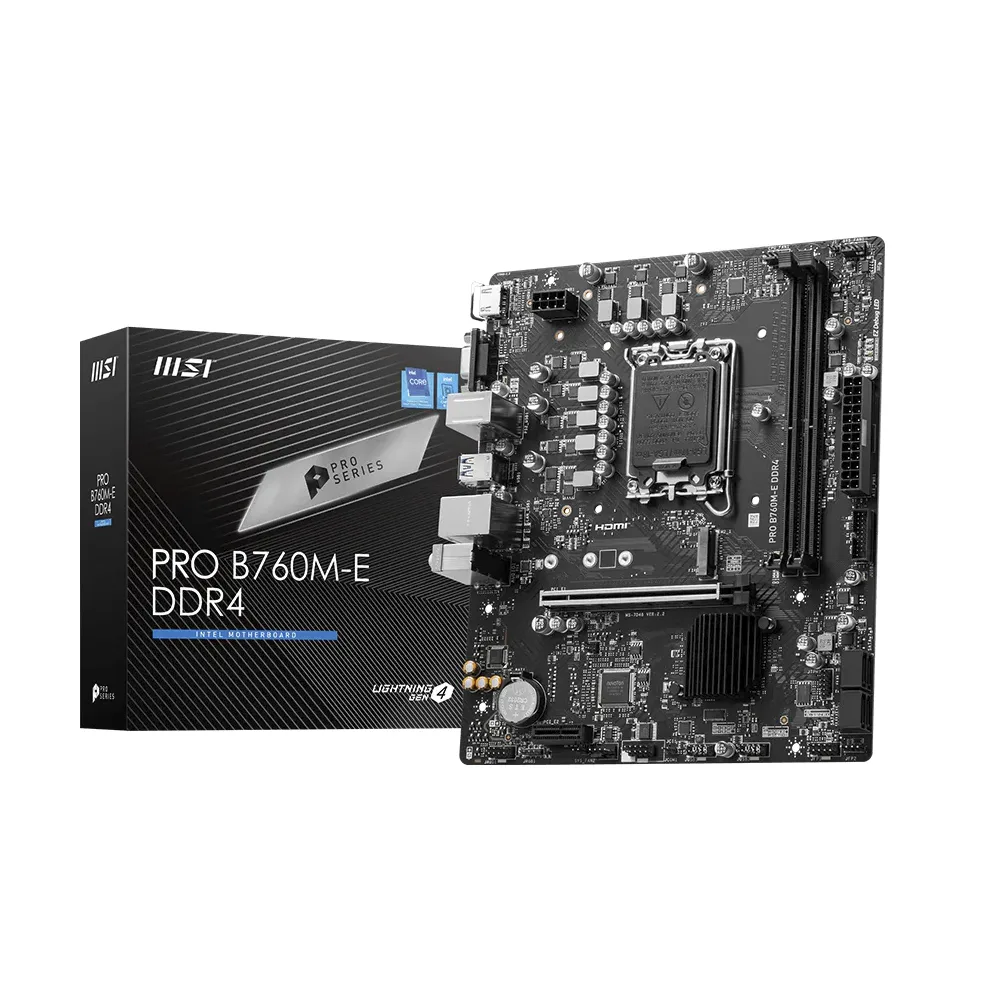 MOTHER PRO B760M-E DDR4 MSI 13GEN