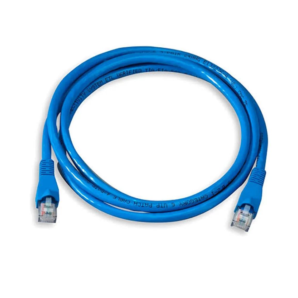 CABLE DE RED PATCH CORD CAT 6 AZUL 1M CCA KELYX