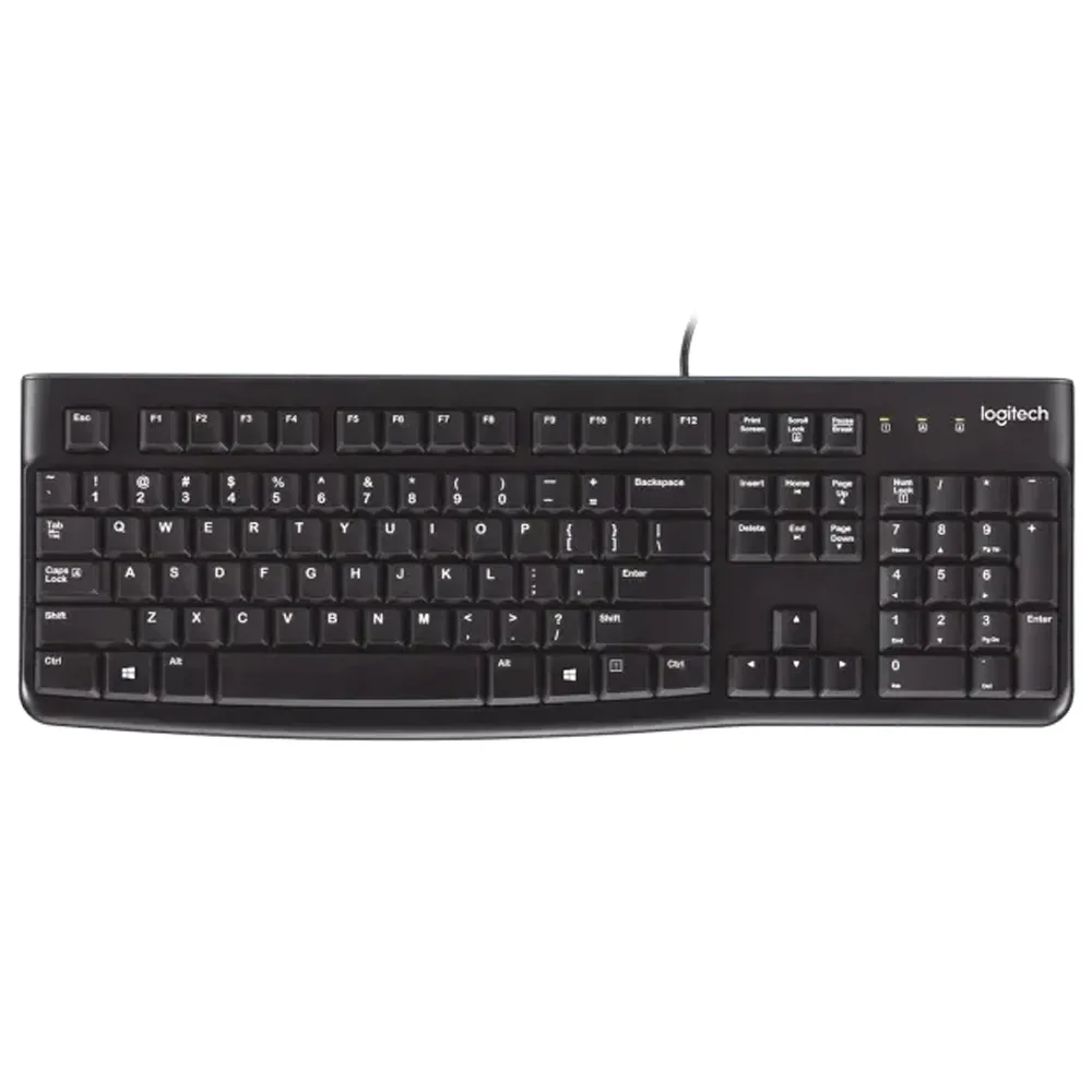 TECLADO K120 USB BLACK ESPANOL LOGITECH