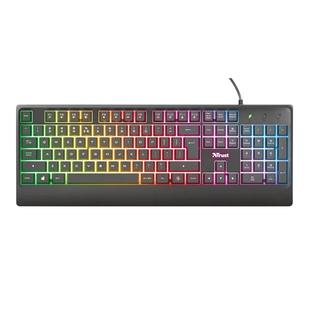 Teclado Ziva Led Membrana Trust