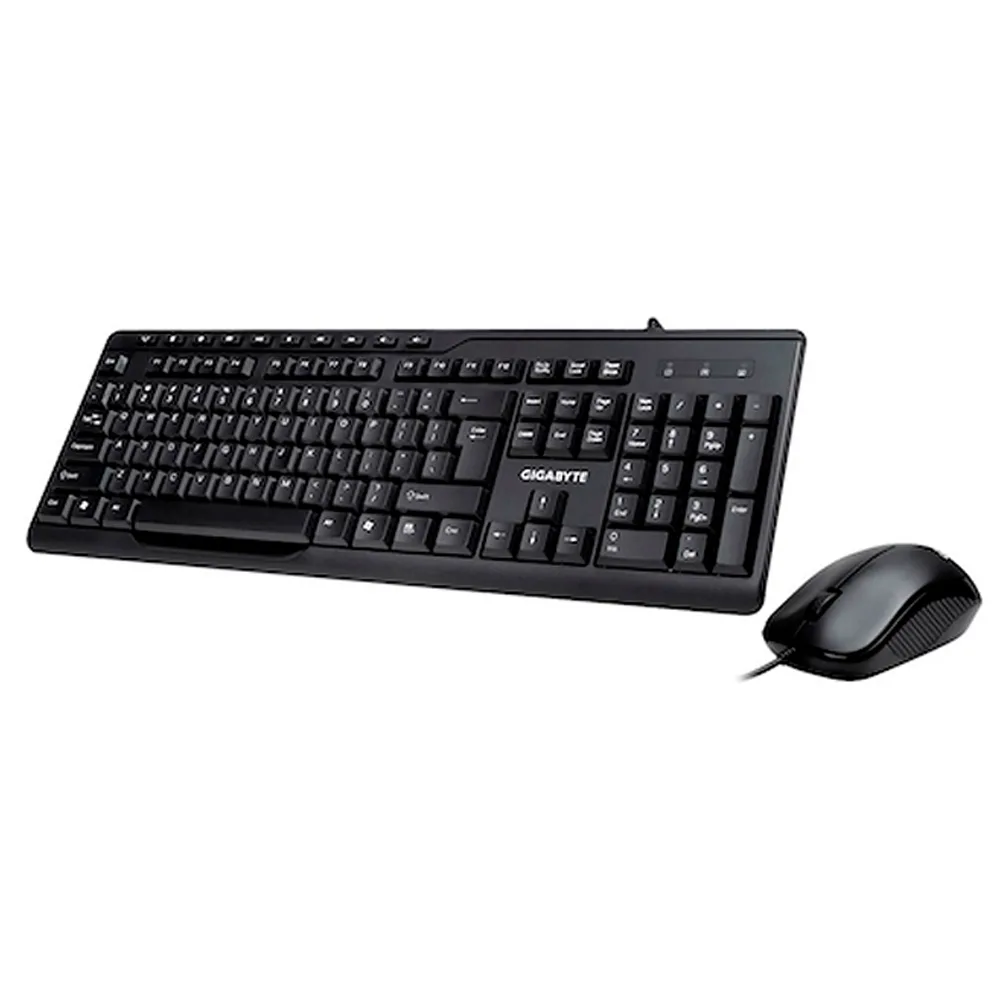 Kit Teclado Y Mouse Km6300 La Black Gigabyte
