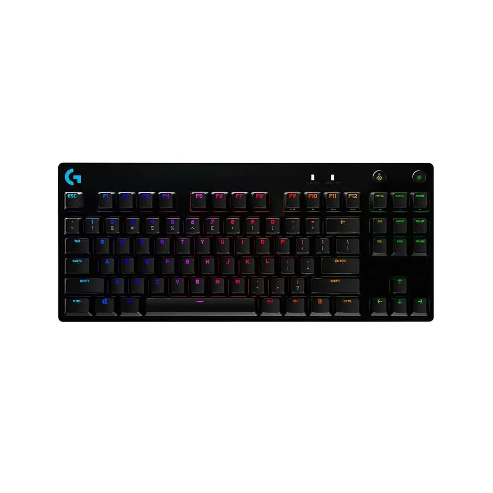 Teclado Pro X Rgb Lightsync Mecanico Logitech
