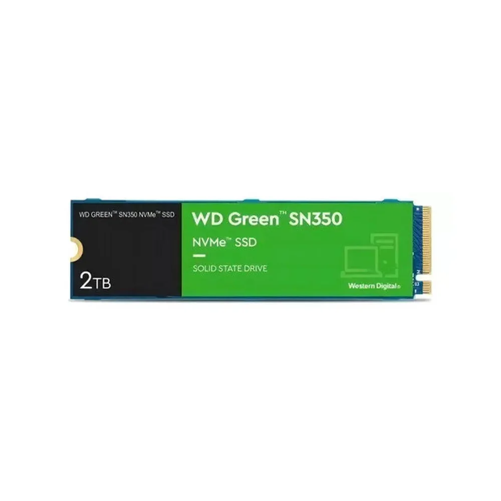 Disco Ssd 2tb Sn350 M.2 Nvme Green Wd