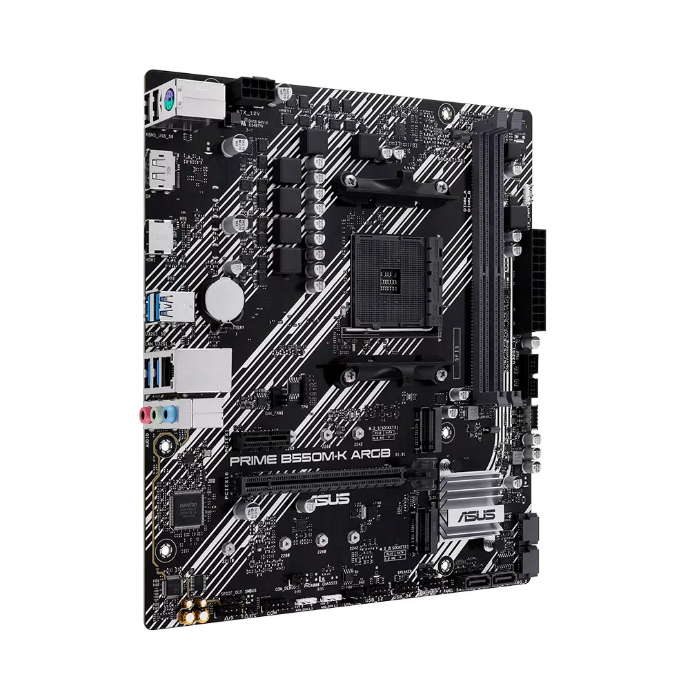 Motherboard Prime B550m-k Argb Asus Am4 Outlet