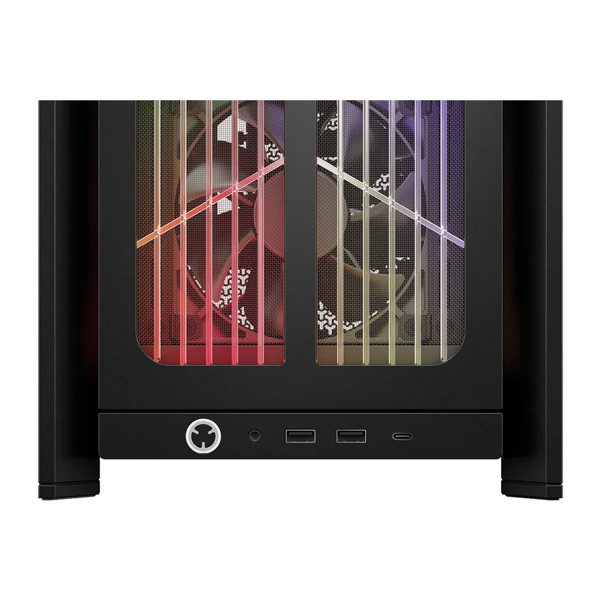 Gabinete Icue 4000x Rs Tg Black Corsair