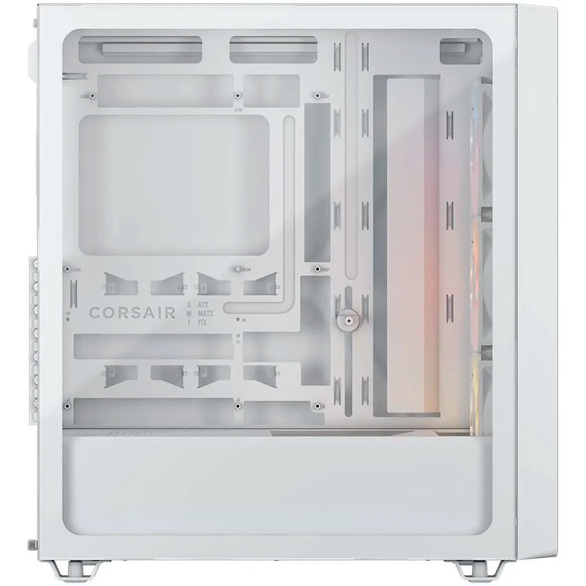 Gabinete 3200d Rs Argb White Tg Corsair