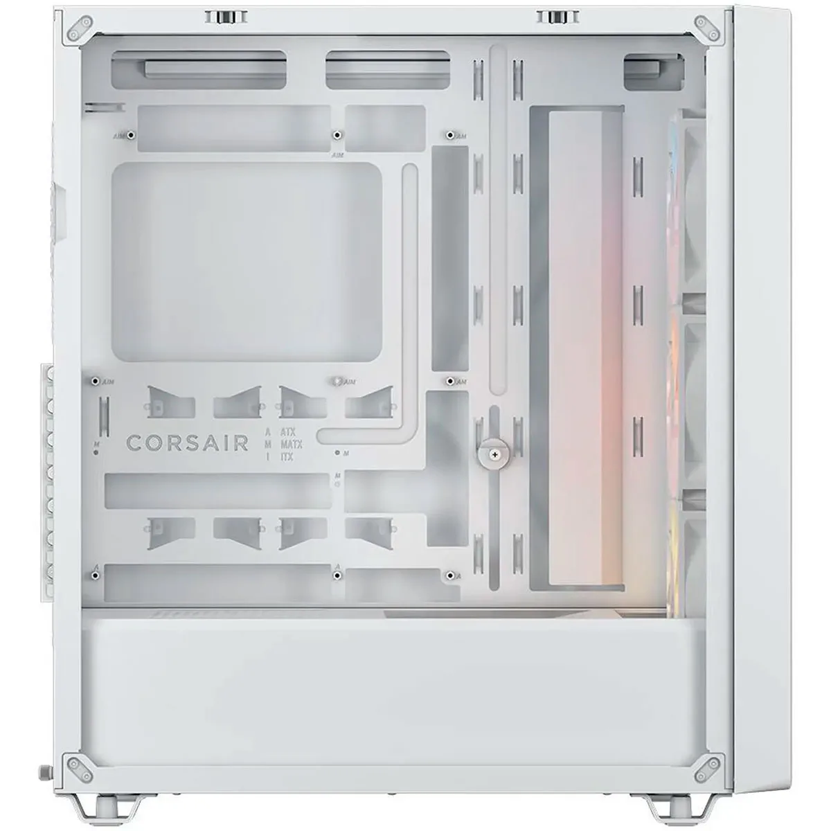 Gabinete 3200d Rs Argb White Tg Corsair