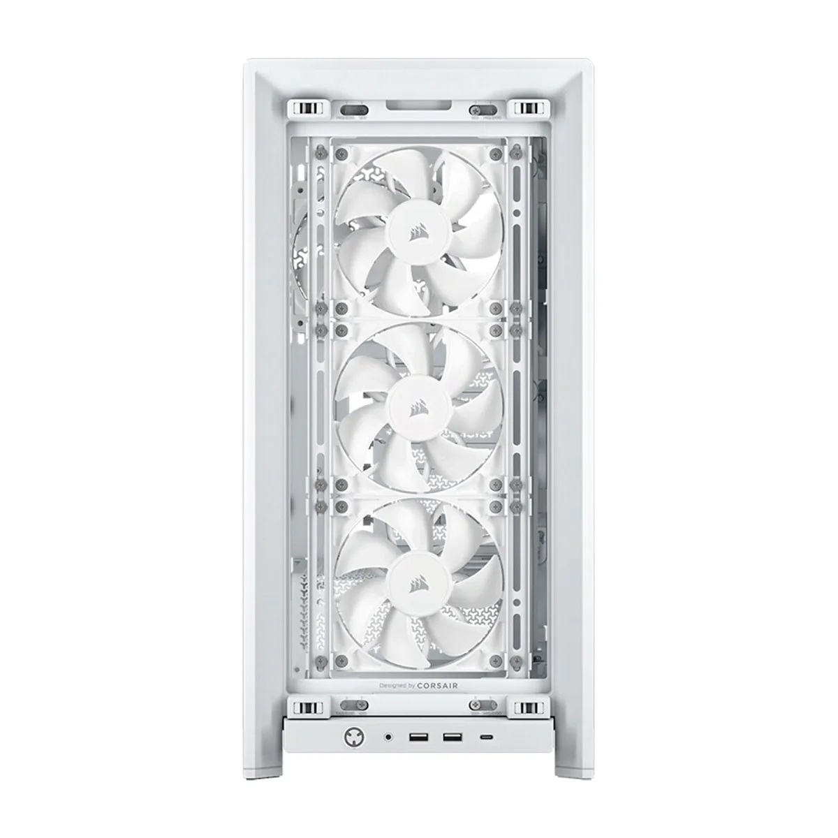 Gabinete Icue 4000x Rs Tg White Corsair