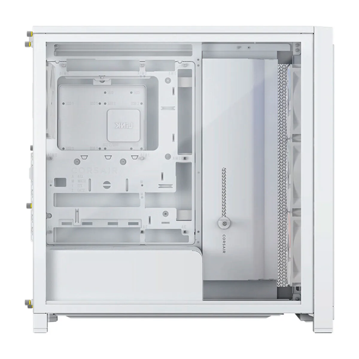 Gabinete Icue 4000x Rs Tg White Corsair