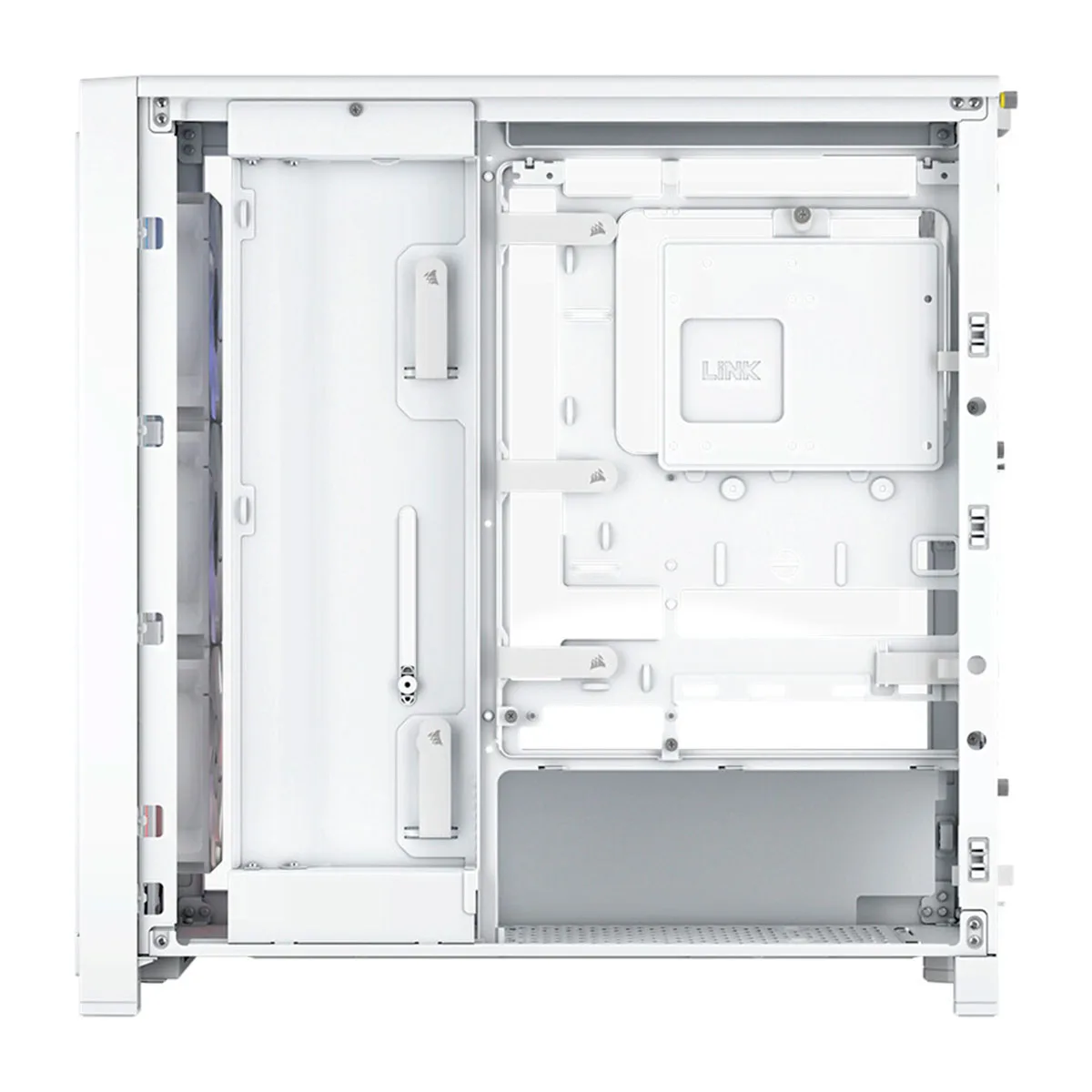 Gabinete Icue 4000x Rs Tg White Corsair