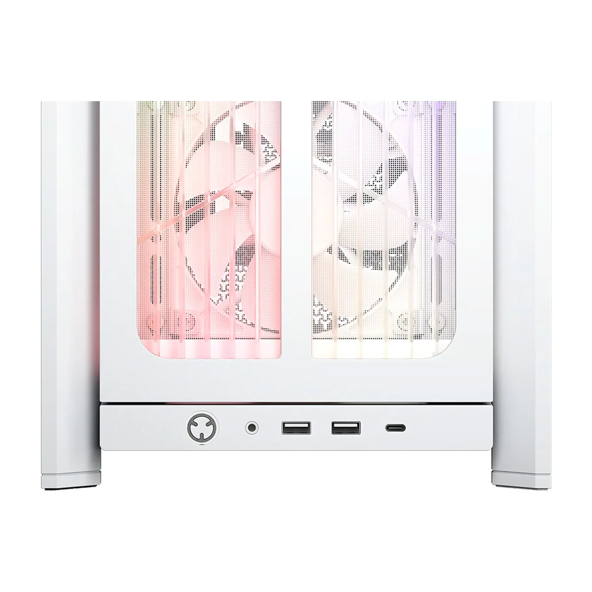 Gabinete Icue 4000x Rs Tg White Corsair