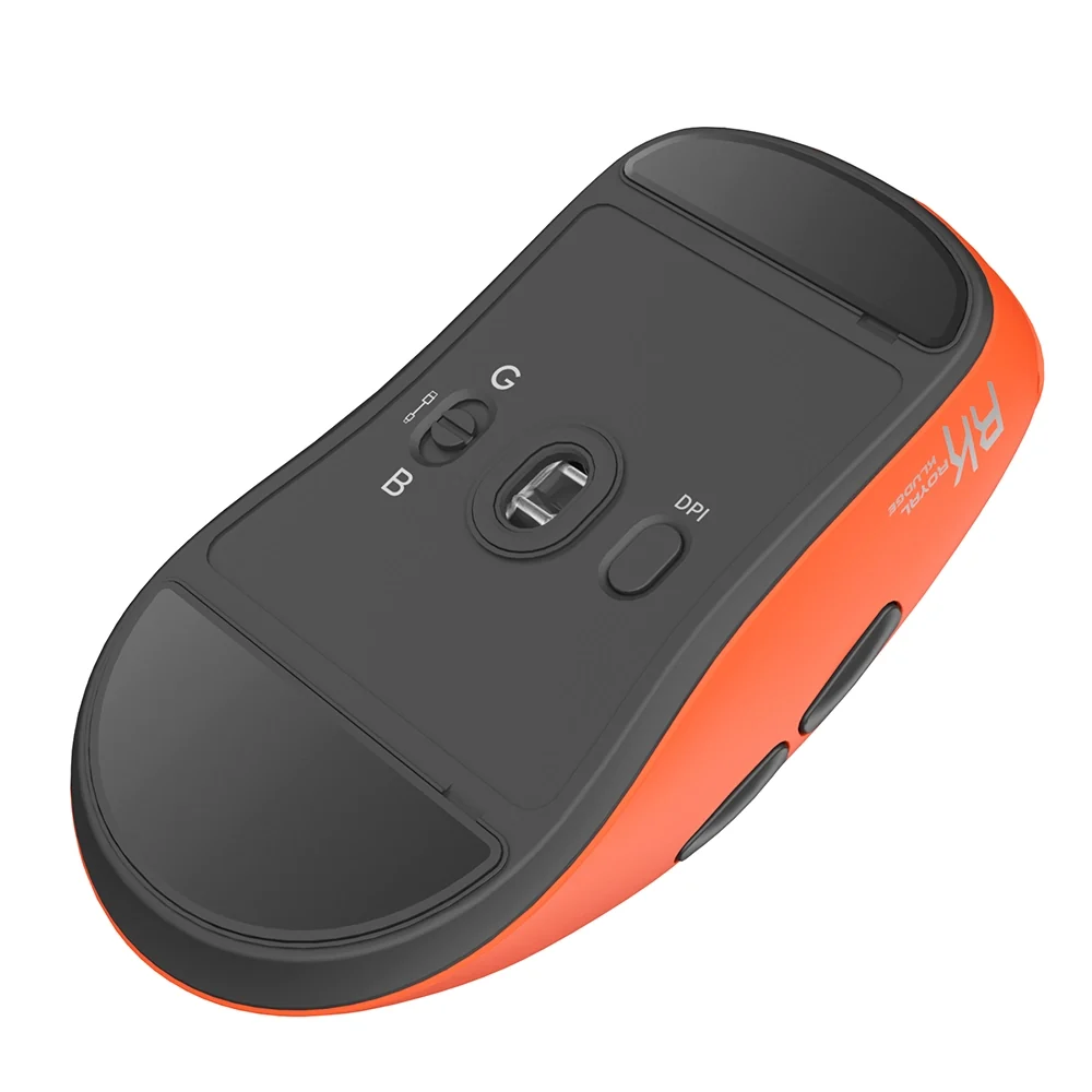 Mouse Gamer Royal Kludge Rk M30 Pro Orange
