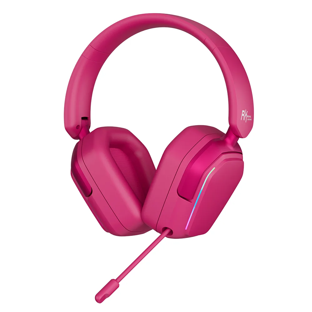 AURICULAR WIRELESS ROYAL KLUDGE HG101 BERRY RED TRI MODE