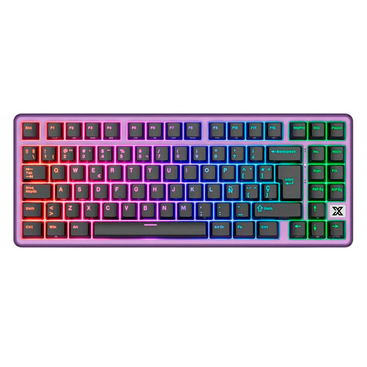 TECLADO ROYAL KLUDGE X87 BLACKBERRY SWITCH CREAMY