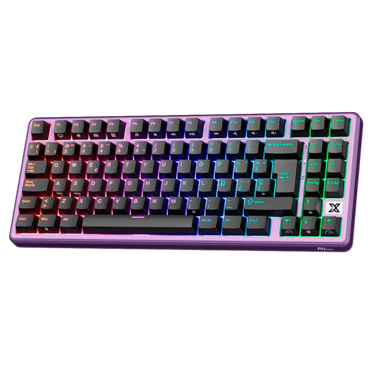 Teclado Royal Kludge X87 Blackberry Switch Creamy
