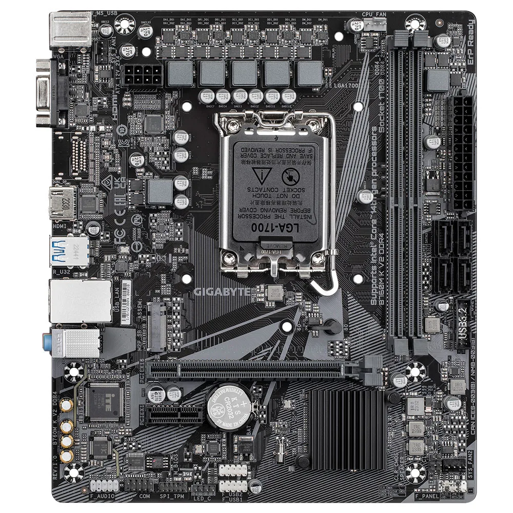 Mother B760m K V2 Ddr4 Gigabyte 13gen
