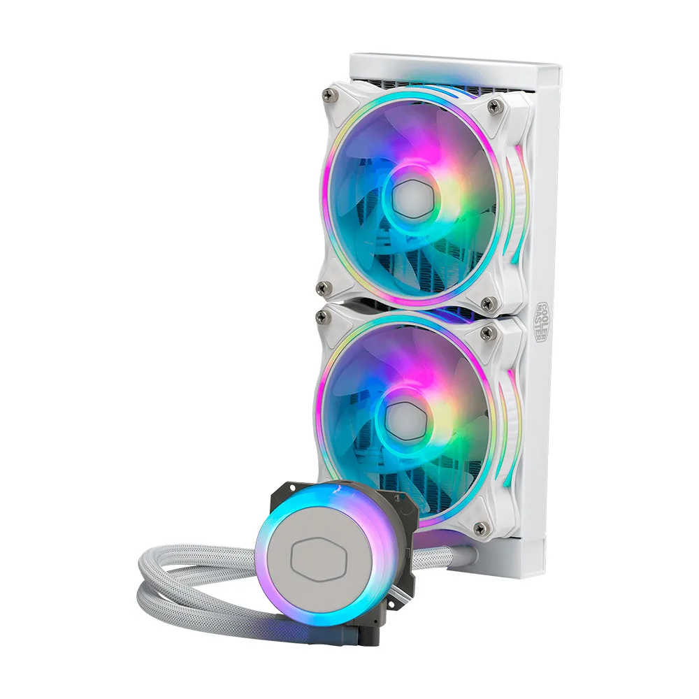 Water Cooling Masterliquid Ml240 Illusion White Cooler Master Outlet