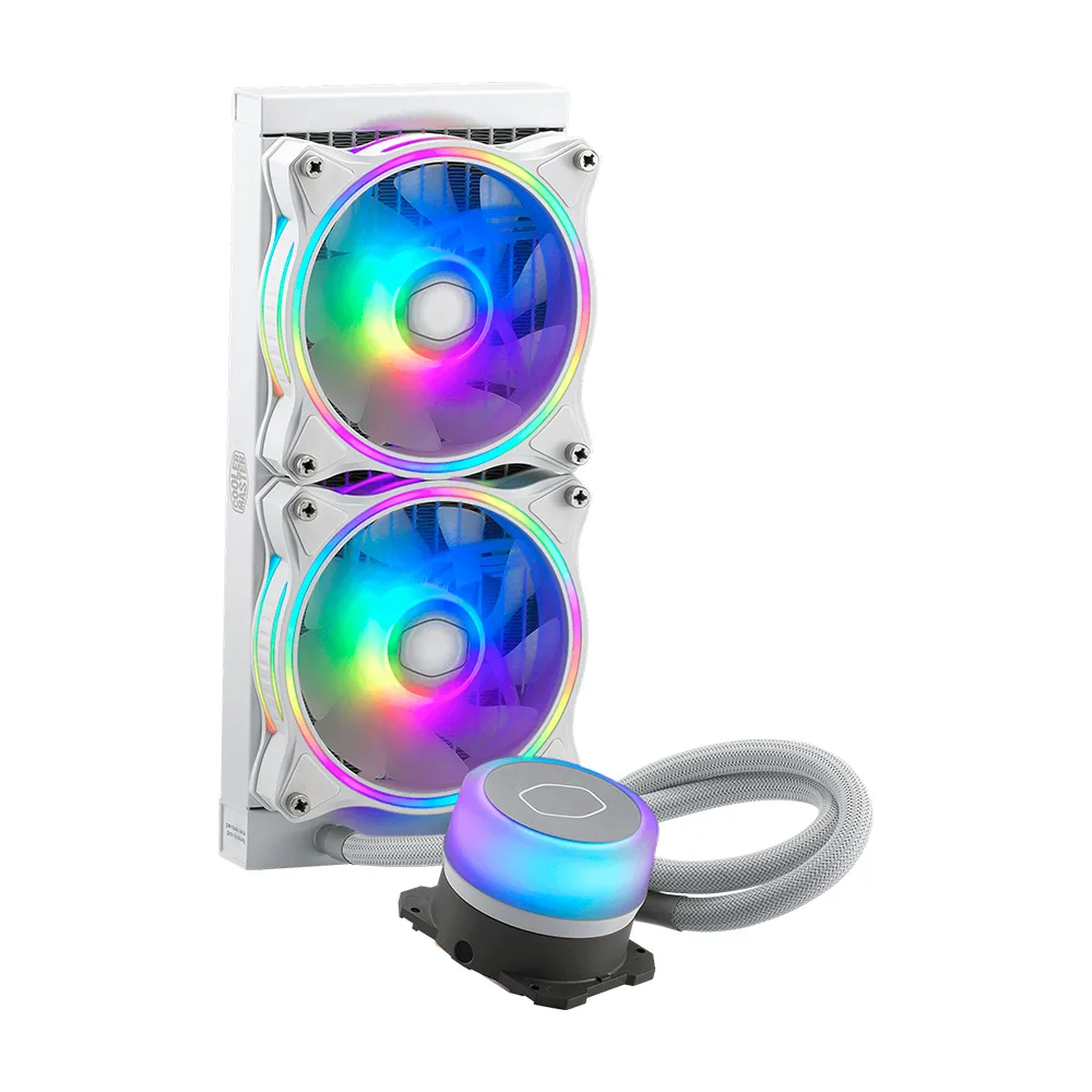 Water Cooling Masterliquid Ml240 Illusion White Cooler Master Outlet