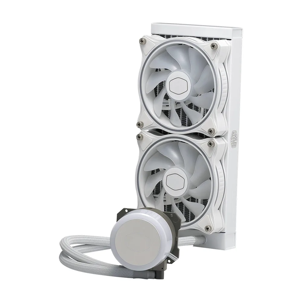 Water Cooling Masterliquid Ml240 Illusion White Cooler Master Outlet