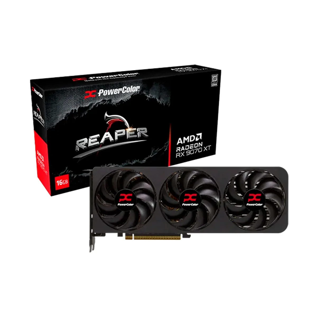PLACA DE VIDEO REAPER AMD RADEON RX 9070 XT 16GB GDDR6
