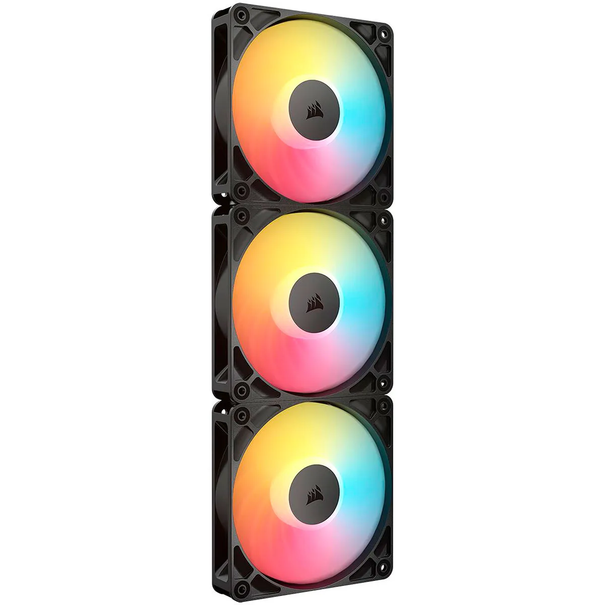 Cooler Fan Rs120-r Reverse 120mm Pwm Black Pack 3 Corsair