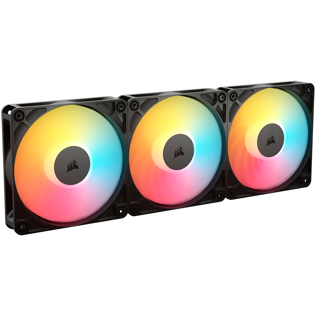 Cooler Fan Rs120-r Reverse 120mm Pwm Black Pack 3 Corsair