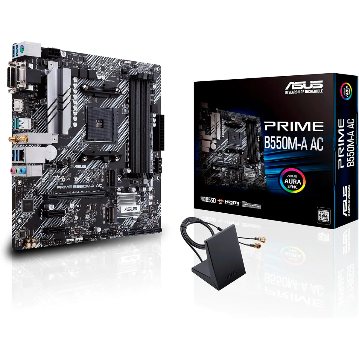 MOTHER PRIME B550M-A AC WIFI ASUS AM4