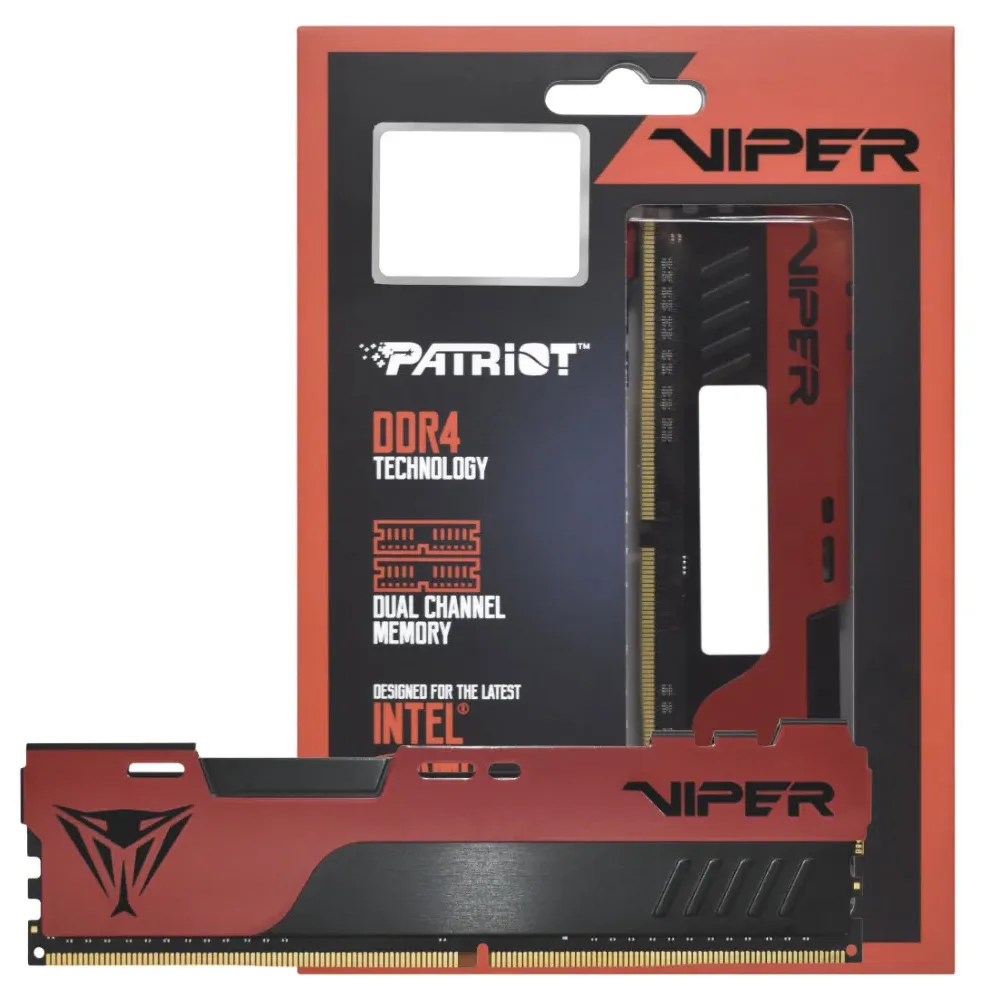 Memoria 16gb 1x16 3200mhz Viper Elite Ii Red Patriot
