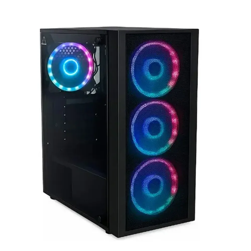 GABINETE EAGLE WARRIOR CG-20AA 4FAN ARGB ATX