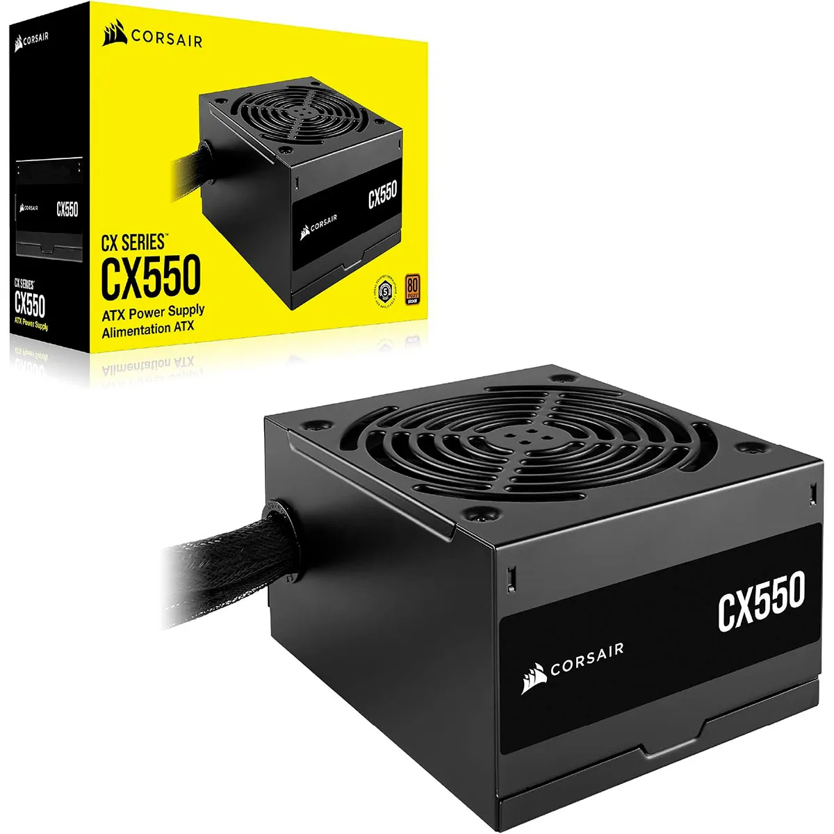 Fuente 550w 80+ Bronze Cx550 Corsair