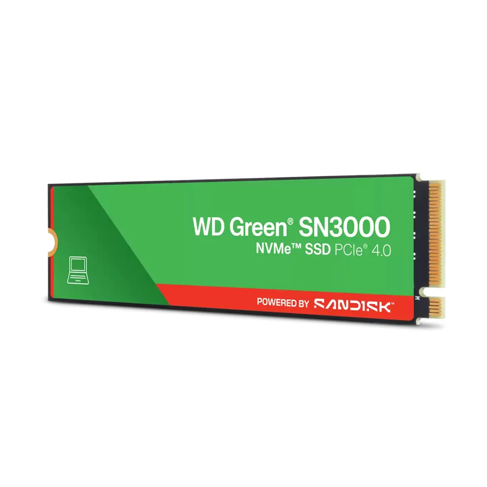 Disco Ssd 500gb Sn3000 Green M.2 Nvme Gen4 Wd