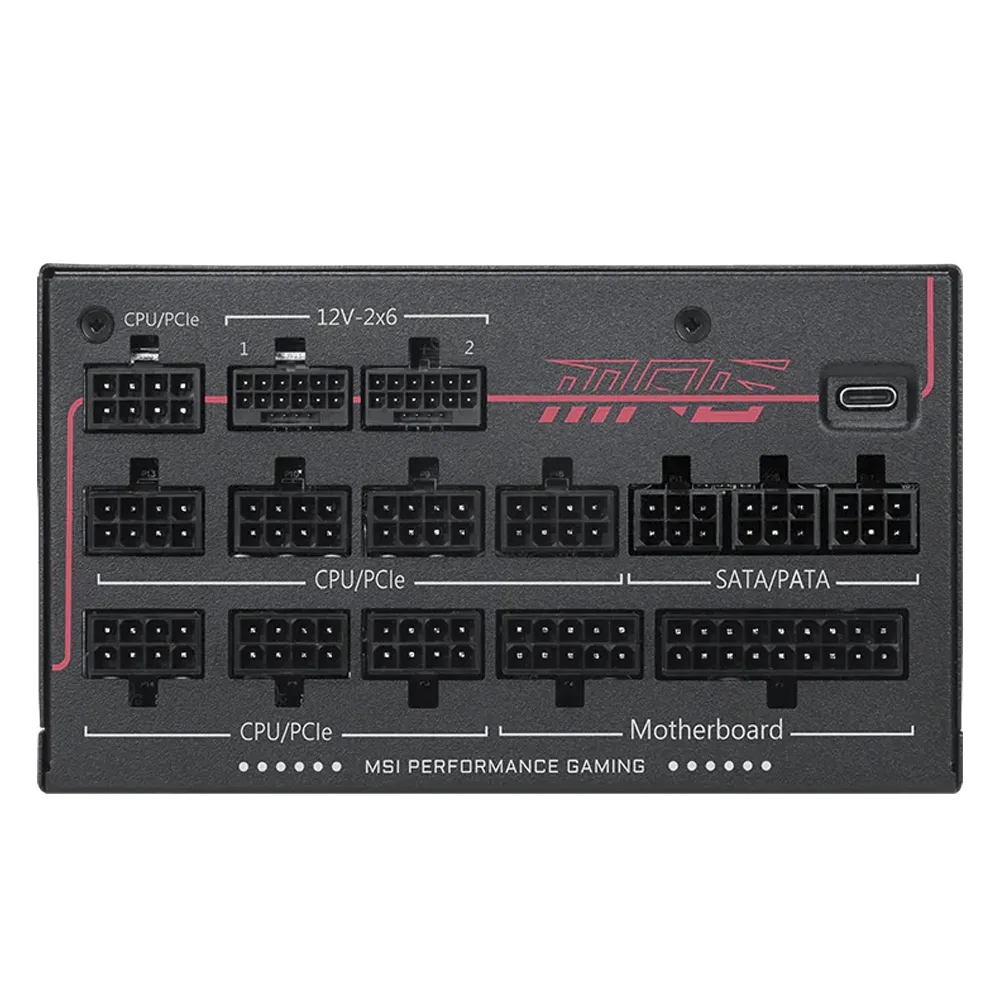 Fuente Mpg Ai1600ts Pcie5 1600w 80+ Titanium Msi