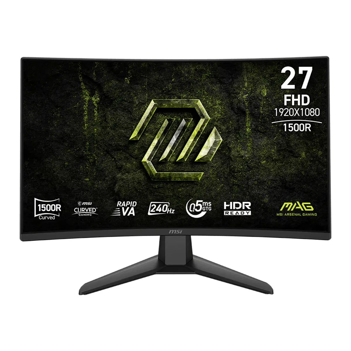 MONITOR 27 240HZ 0.5MS FHD CURVO MAG 274CF X24 MSI
