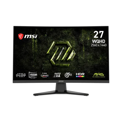 Monitor 27 220hz 2k Wqhd Curvo 0.5ms Mag 275cqdf X24 Msi