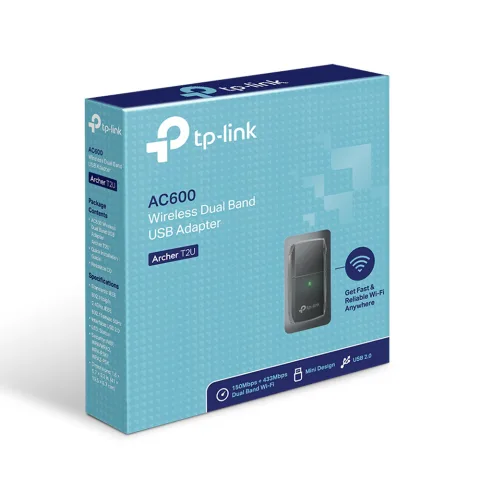 Placa Wifi Archer Ac600 Dual Band Usb Tp-link