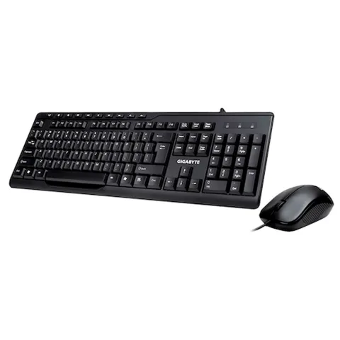 Kit Teclado Y Mouse Km6300 La Black Gigabyte