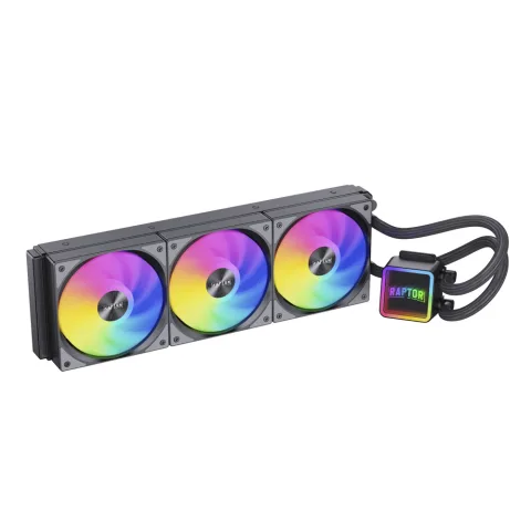 Water Cooling Aqua Core 360 3x Argb Black Raptor