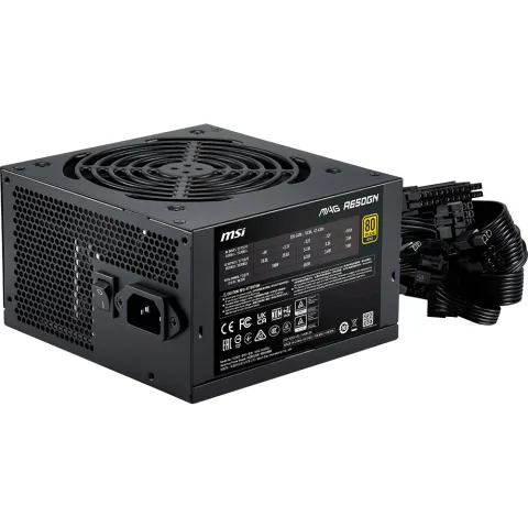 Fuente 650w 80+ Gold Mag A650gn Ii Msi