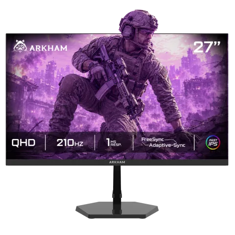 Monitor 27 210hz Qhd 2k Ips 1ms Arkham