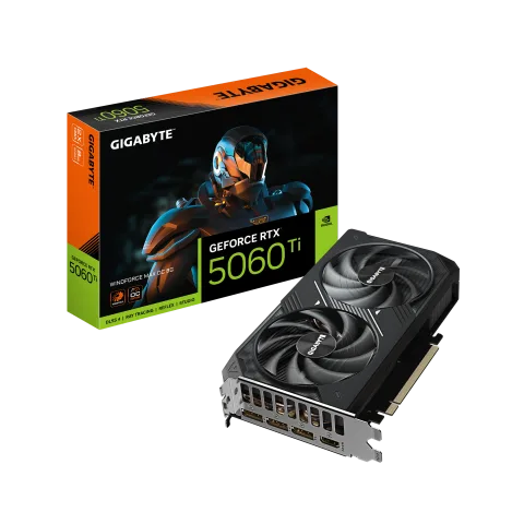 Placa De Video Gigabyte Nvidia Geforce Rtx 5060 Ti Windforce Max Oc 8g