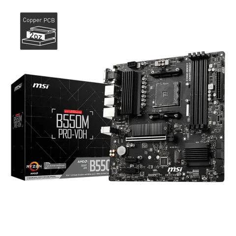 Mother B550m Pro-vdh Msi Am4 Outlet