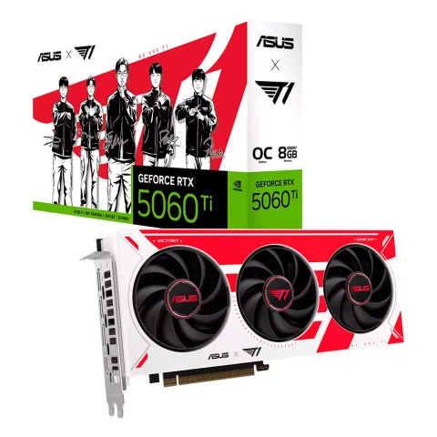 Placa De Video Asus T1 Geforce Rtx 5060 Ti 8gb Gddr7 Oc Edition