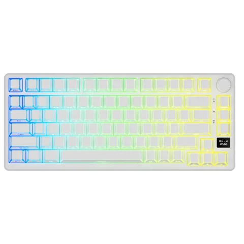 Teclado Royal Kludge Rk75 He Aurora Frame 75 Mint